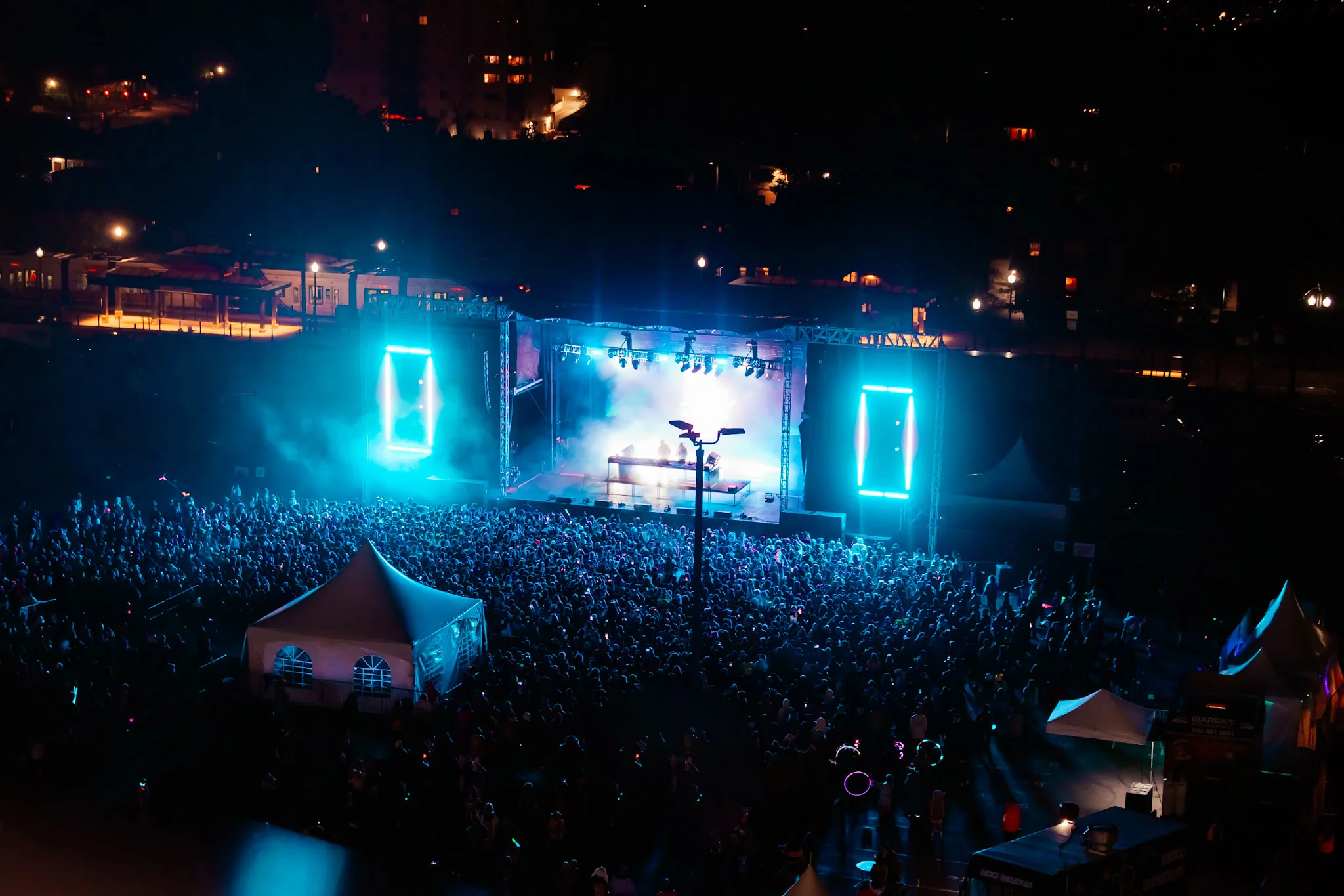 Zeds Dead stadium production